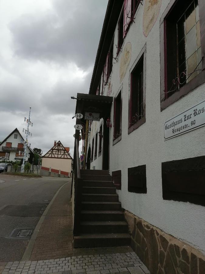 Gasthaus Zur Rose Malsch  Dış mekan fotoğraf